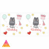 Чашка "Happy birthday from cat Love. З днем ​​народження від котика Love"
